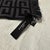 Givenchy 1990s Vintage Grey and Black Wool Continuous Logo Scarf by Givenchy For Sale - Image 4 of 10