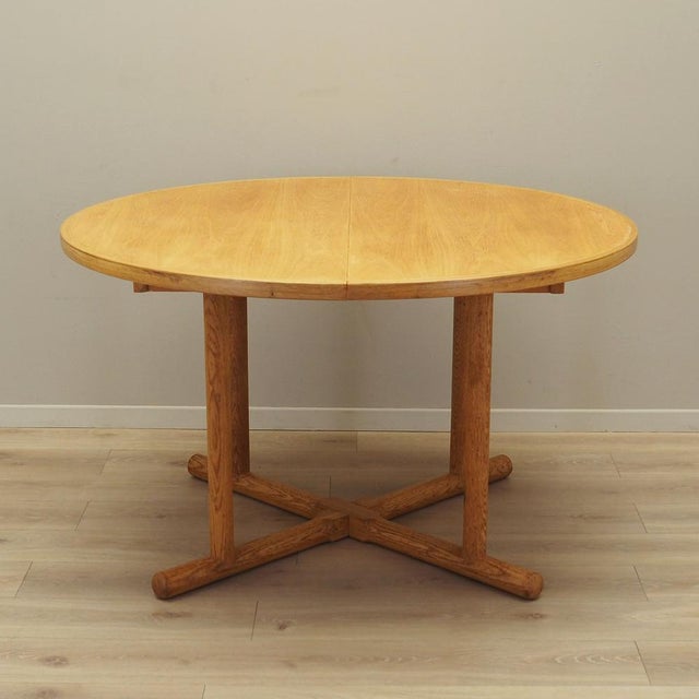 Danish Ash Round Table, 1960s For Sale - Image 18 of 18