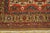 1880s Ivory Geometric Antique Persian Bibikabad Rug 10' X 14' Handknotted Wool Carpet For Sale - Image 4 of 6
