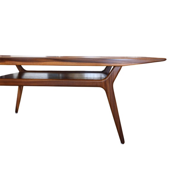 Coffee Table in Teak and Walnut from Vamdrup Stolefabrik, 1960s For Sale - Image 9 of 12