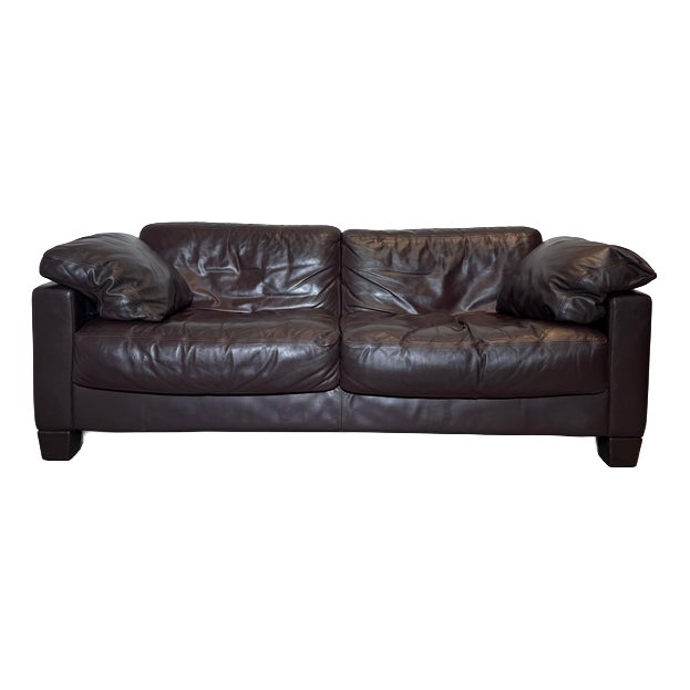 DS 17 Dark Burgundy Brown Sofa from de Sede, Set of 2 For Sale