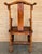 Early 20th Century Pair of Chinese Ming Style Carved Wood High Back Throne Armchairs For Sale - Image 9 of 18