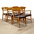 Dimensions: Side Chair: 19" L x 21" D x 31 3/4" H / Seat Height 18" Armchair: 22 1/4" L x 21" D x 33" H / Seat Height 18"...