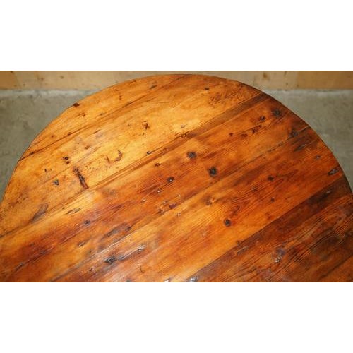 Pine Cricket Table, 19th Century For Sale - Image 4 of 15
