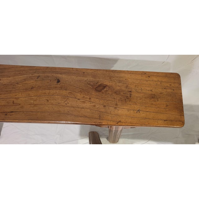 Pair of 19th Century Spring Benches For Sale In Los Angeles - Image 6 of 15