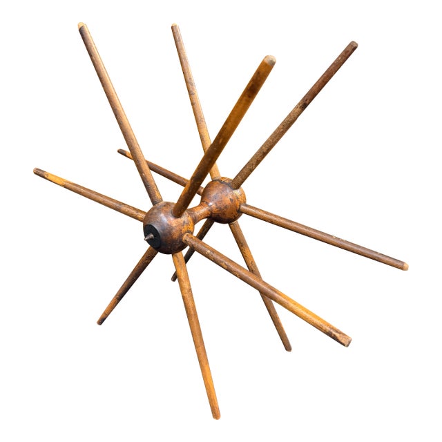 Vintage Yarn Swift With Starburst Style For Sale