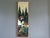 CUBIST HILLSIDE Size: 40.2 x 12.6 inches (including frame) Oil on canvas A striking cubist-style modernist composition...