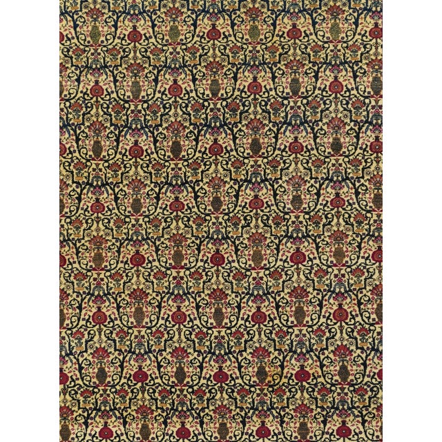Traditional Antique Tabriz Rug 4'5'' X 6'7'' For Sale - Image 3 of 9