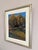 Mid 20th Century Mid-Century Modern 'Trees in Autumn' Original Expressive Landscape Oil Painting, Framed For Sale - Image 5 of 9
