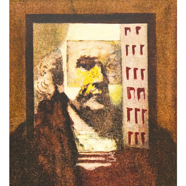 Modern Salvador Dalí "Portrait Du Peintre Par Lui-Même" (Self Portrait) For Sale - Image 3 of 4