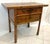 Great antique Asian style altar table from the early 20th century. It's likely made of elm or a similar hardwood with an...