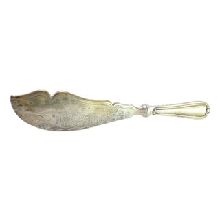 Vintage Silver Fish Knife For Sale