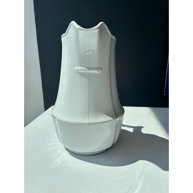 Late 19th Century Late 19th Century Large English Ironstone Pitcher For Sale - Image 5 of 6
