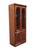 Traditional Thomasville Furniture Winston Court Solid Cherry Traditional Style 32" Lighted Display Wall Unit 20641-823 For Sale - Image 3 of 11