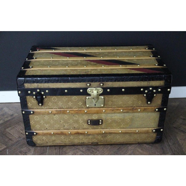 Small Trunk in Woven Canvas from Louis Vuitton For Sale - Image 17 of 18