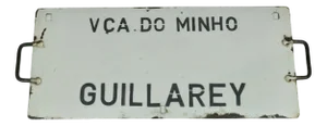 Train Directional Sign in Iron
