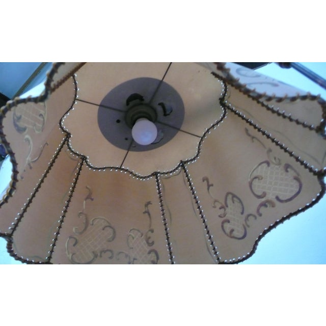 Wood German Floor Lamp with Reading Table, 1930s For Sale - Image 7 of 12