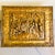 19th-Century Style English Repoussé Brass Fireside Coal & Kindling Box on Casters For Sale In Los Angeles - Image 6 of 12