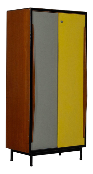 Yellow Wardrobe by Willy Van Der Meeren for Tubax, Belgium, 1952