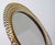 Mid-Century German Brass Vanity Table Mirror from Vereinigte Werkstätten Munich For Sale - Image 6 of 12