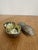 1960s Vintage Silver Plated Peanut Shaped Trinket Box For Sale - Image 5 of 12