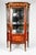 Early 20th Century French Sand Burl Wood Mirrored Hutch Cabinet Display Vitrine For Sale - Image 9 of 9