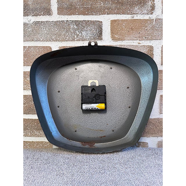 1960s Pankron Electric Wall Clock, Switzerland, 1960s For Sale - Image 5 of 6
