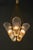 Metal Vintage Klamar Chandelier with Textured Glass, 1950s For Sale - Image 7 of 18