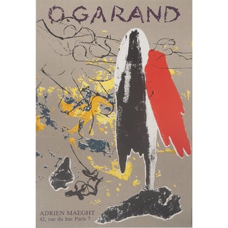 Olivier Garand, Exposition 1984 Poster, Lithograph For Sale
