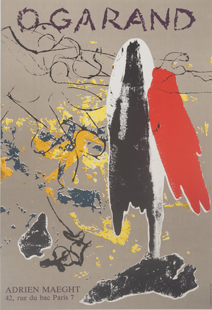 Olivier Garand, Exposition 1984 Poster, Lithograph