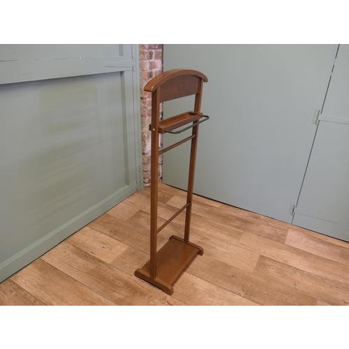 Modern Modernist Gentleman's Floor Standing Valet, 1980 For Sale - Image 3 of 6