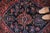 1940s 1940s Leon Tribal Square Rug, 4.8 x 5.9 For Sale - Image 5 of 11