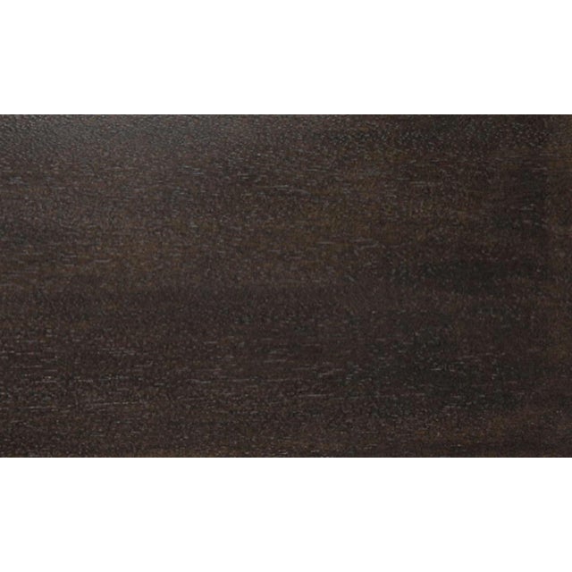 Ebony NOIR Quadrant 3 Door Sideboard, Ebony Walnut For Sale - Image 8 of 10