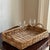 Farmhouse Large French Country-Style Handwoven Wicker Basket Tray For Sale - Image 3 of 12
