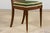 1930s French Art Deco Mahogany Dining Chairs in Olive Green Velvet - Set of 6 For Sale - Image 13 of 18
