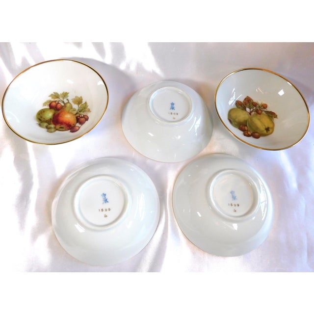 1950s Alka Kunst Alboth Kaiser Set of Five Fruit Bowls For Sale - Image 4 of 6