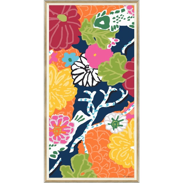 Contemporary Japonais Right Framed Art Print by Dana Gibson For Sale - Image 3 of 3