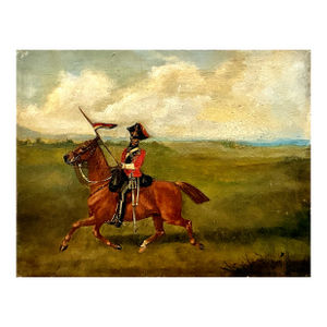 19th Century Portrait of a British Cavalry Officer