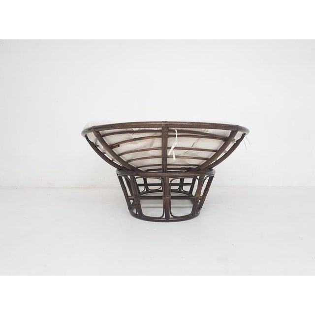 Brown Manou Two-Seater Sofa with Linnen Cushion, the Netherlands, 1970s For Sale - Image 8 of 14