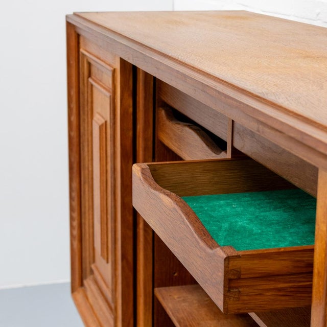 Vintage Oak Sideboard by Axel O. Röck for Otterup Møbelfabrik, 1960s For Sale - Image 6 of 18