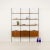 This italian mid century bookcase was designed in the 1960s and closely remains franco albini's projects from the same...