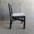 The Ellie Ebonized dining chair is a stunning piece crafted from solid white oak, elegantly stained with ebony for a rich,...