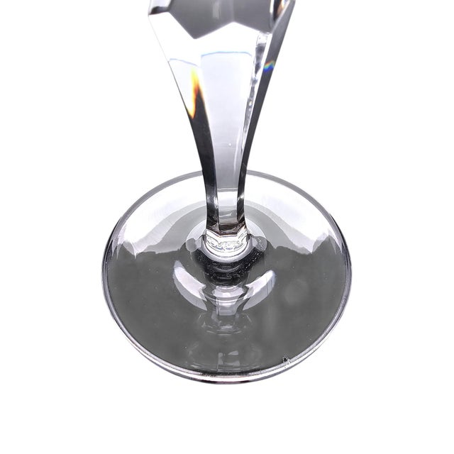 Glass Late 20th Century Galway Old Galway Irish Lead Crystal Champagne Flutes Set of 5 For Sale - Image 7 of 9