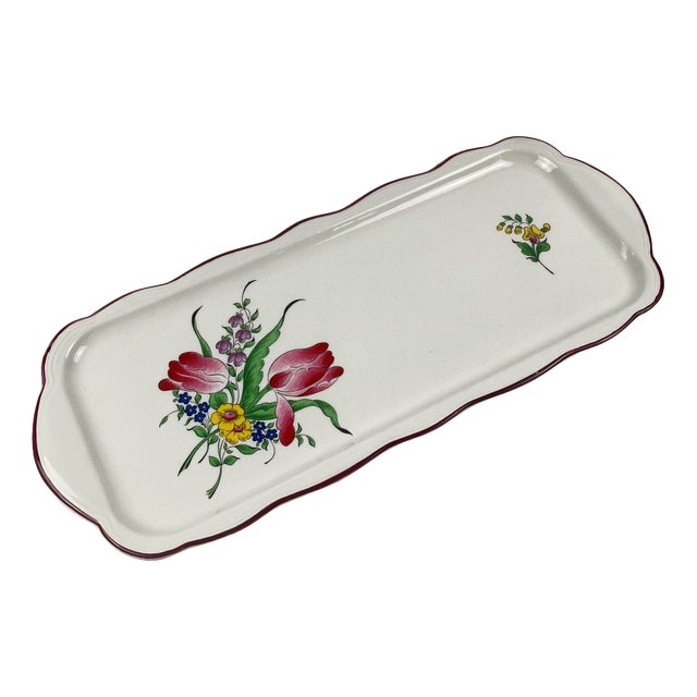 Cake Plate from KG Lunéville, 1950s For Sale