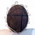Vintage Wrought Iron Scrollwork Oval Wall Mirror For Sale In Los Angeles - Image 6 of 11