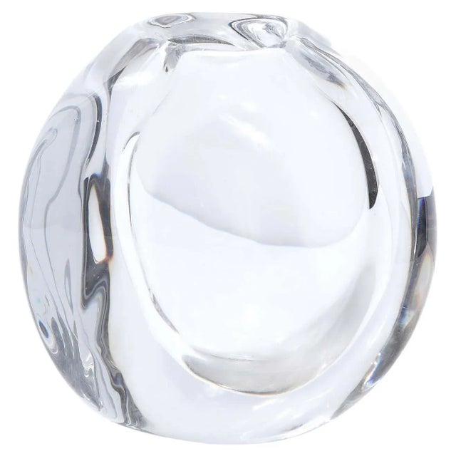 Swedish Mid-Century Modern Göran Wärff for Kosta Boda Translucent Glass Vase For Sale - Image 13 of 13