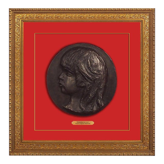 Early 20th Century Medallion de Coco, Pierre-Auguste Renoir For Sale