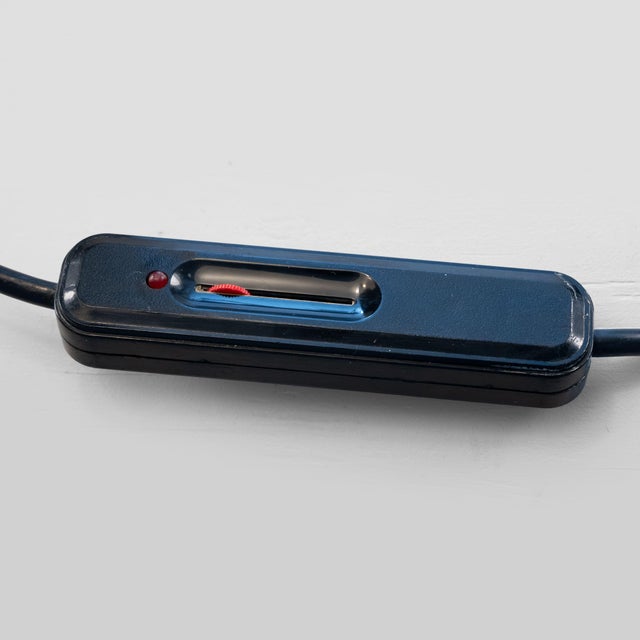 Black Atollo Table Lamp by Vico Magistretti for Oluce, 1979 For Sale - Image 3 of 8