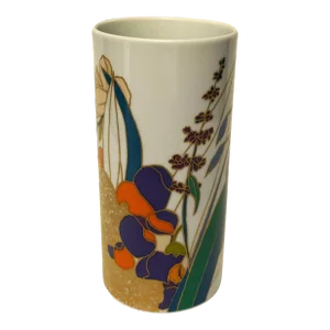 Mid 20th Century Rosenthal Studio-Linie Wolf Bauer White Porcelain Floral Vase