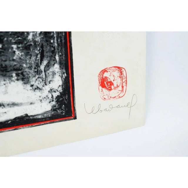 Dang Lebadang, Le Cheval, 20th Century, Color Etching For Sale - Image 7 of 9